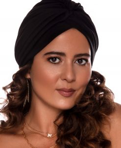 Le Paina Basic Black, le turban noir incontournable de votre dressing!